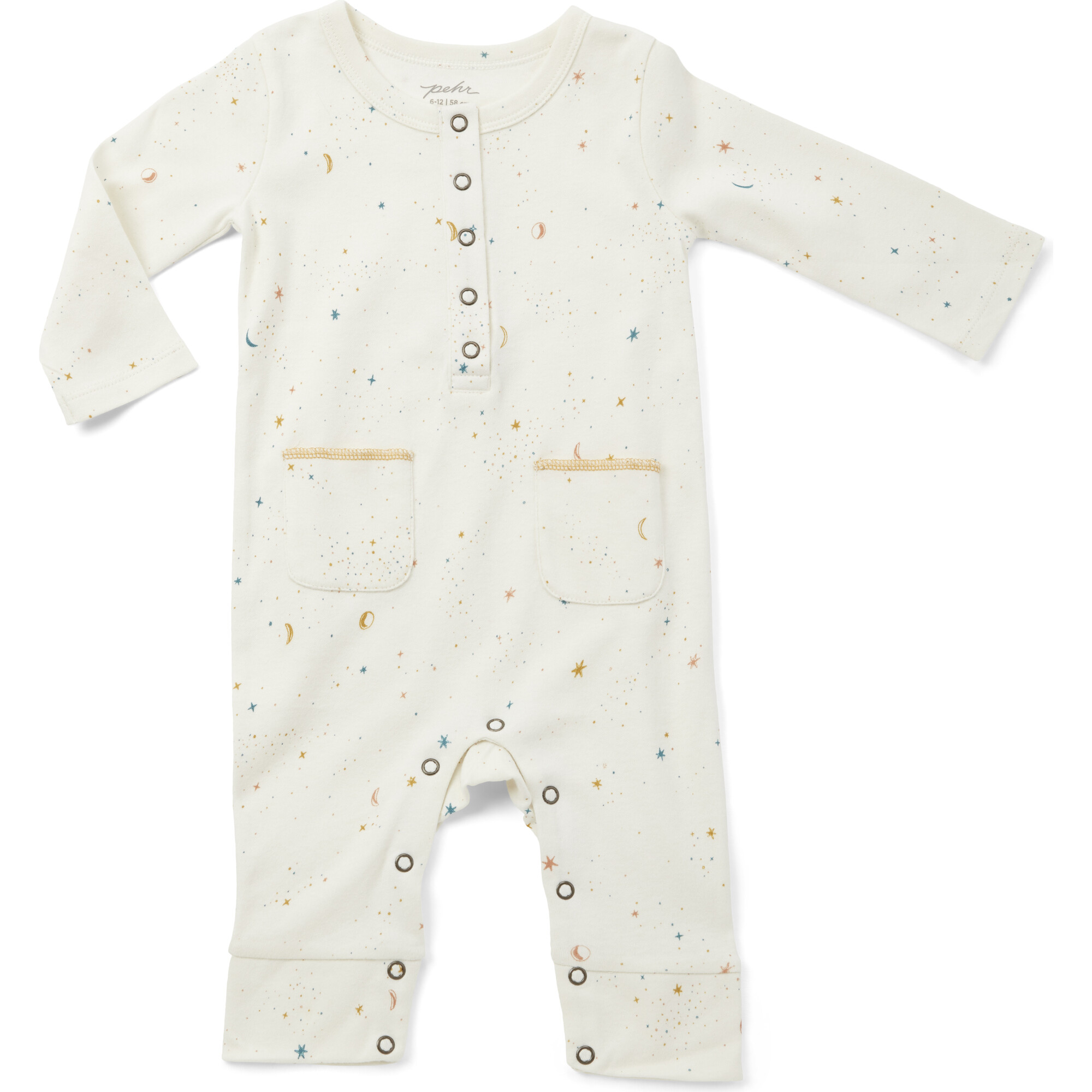 Organic Romper, Celestial - Rompers - 1