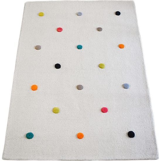 Multi Pom Pom Rug - Rugs - 1