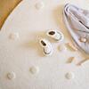 Ivory Pom Pom Rug - Rugs - 4
