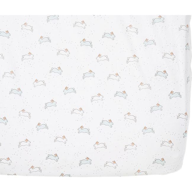 Tiny Bunny Organic Crib Sheet - Sheets - 1