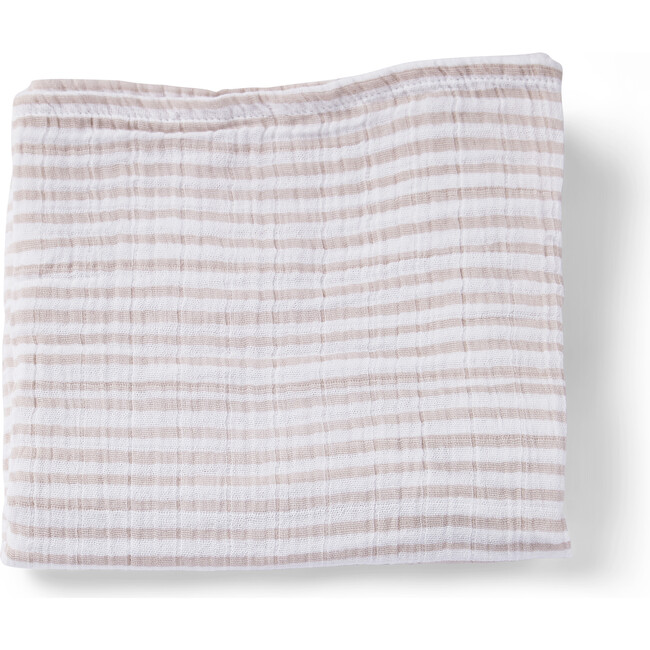 Stripes Away Count-the-Ways Organic Cloth, Petal - Swaddles - 1