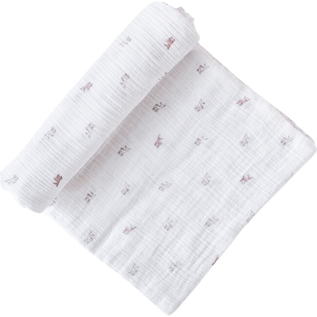 Hatchlings Fawn Swaddle, Pink - Swaddles - 1