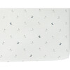 Hatchlings Bunny Crib Sheet, Blue - Crib Sheets - 1 - thumbnail