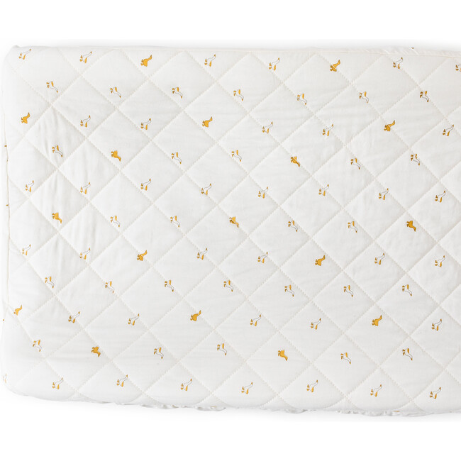 Hatchlings Duck Change Pad Cover, Marigold