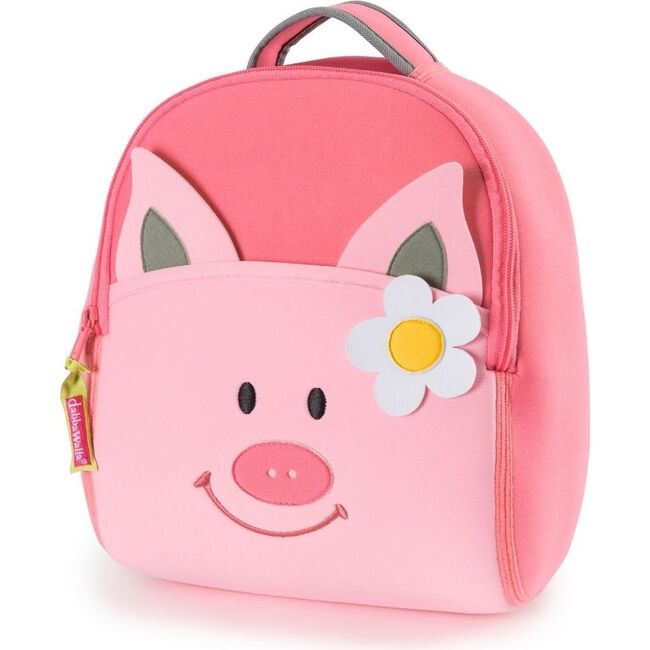 Pink Piglet Backpack, Pink - Backpacks - 1
