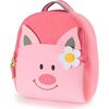 Pink Piglet Backpack, Pink - Backpacks - 1 - thumbnail