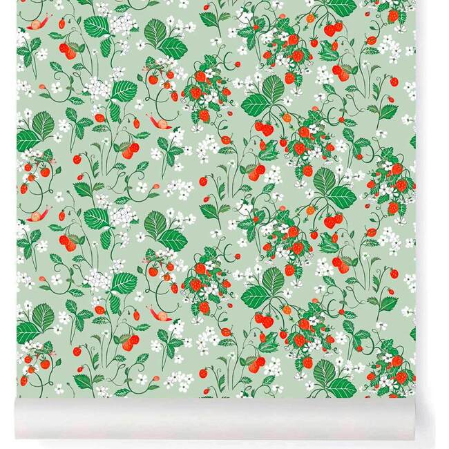 Strawberry Fields Forever Wallpaper, Almond