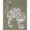 Tiger Wool Rug, Green - Rugs - 8