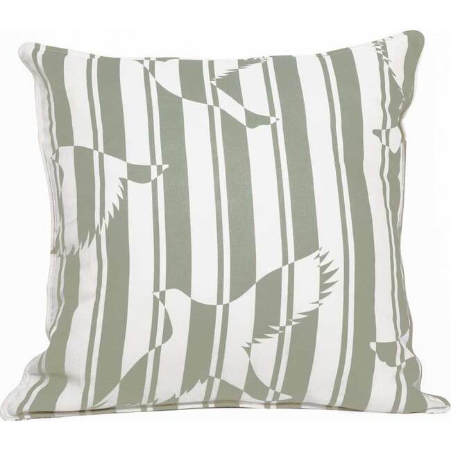 Polka Decorative Pillow, Khaki