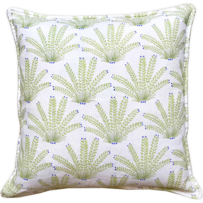 Maracas Decorative Pillow, Green - Decorative Pillows - 1