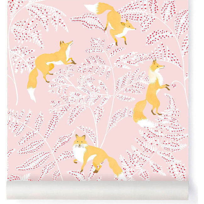 Kitsuné Wallpaper, Pink