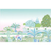 Jardin du Luxembourg Mural, Pink - Wall Décor - 1 - thumbnail