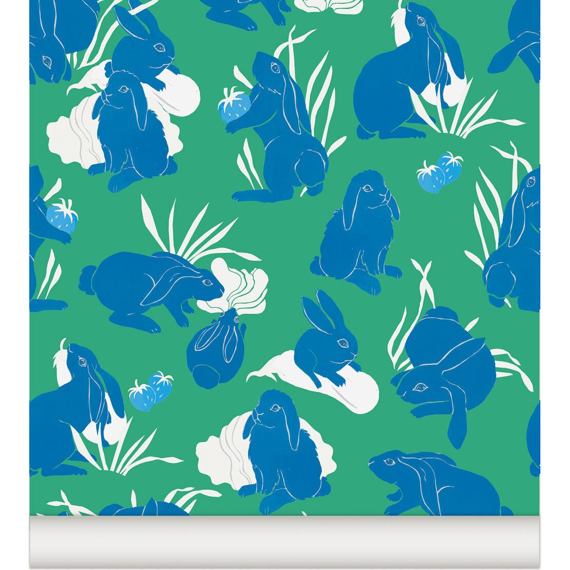 Haru Wallpaper, Dark Green/Blue - Wallpaper - 1