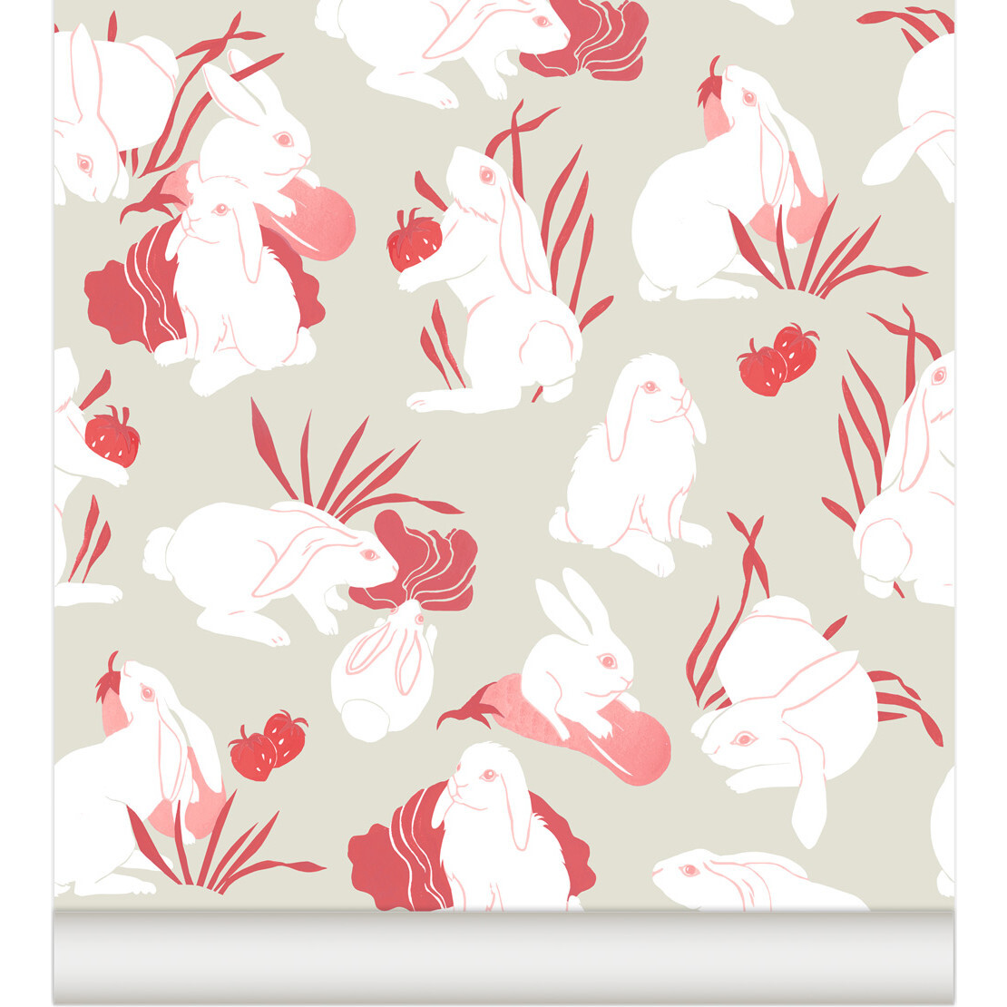 Haru Wallpaper, Framboise - Wallpaper - 1