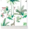 Grand Tamtam Wallpaper, Rose/Green - Wallpaper - 1 - thumbnail