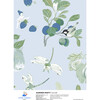 Garden Party Wallpaper, Sky Blue - Wallpaper - 3 - thumbnail