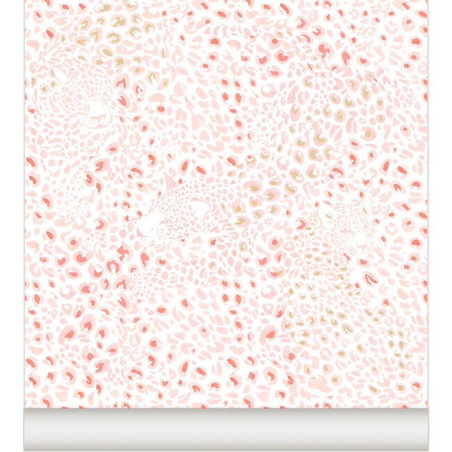 Cheetah Wallpaper, Rose