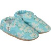 First Walker, Blue Daisy - Booties - 1 - thumbnail