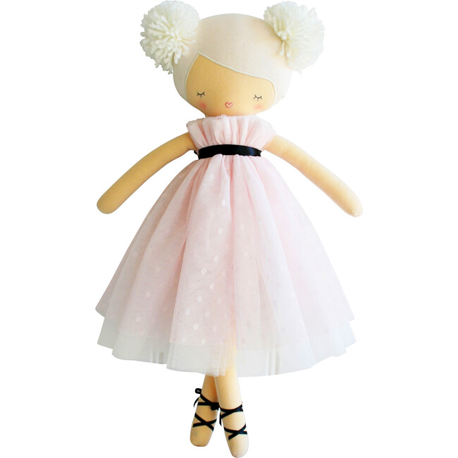 Scarlett Pom Pom Doll, Pink - Dolls - 1