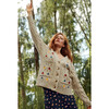 Women's Wild Flower Cardigan, Natural - Cardigans - 2