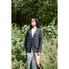 Women's Wild Flower Cardigan, Navy - Cardigans - 4