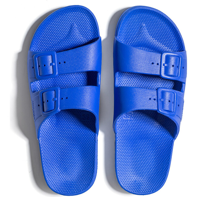 Moses Two Band Slide, Blue