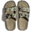 Moses Two Band Slide, Army Khaki - Sandals - 1 - thumbnail