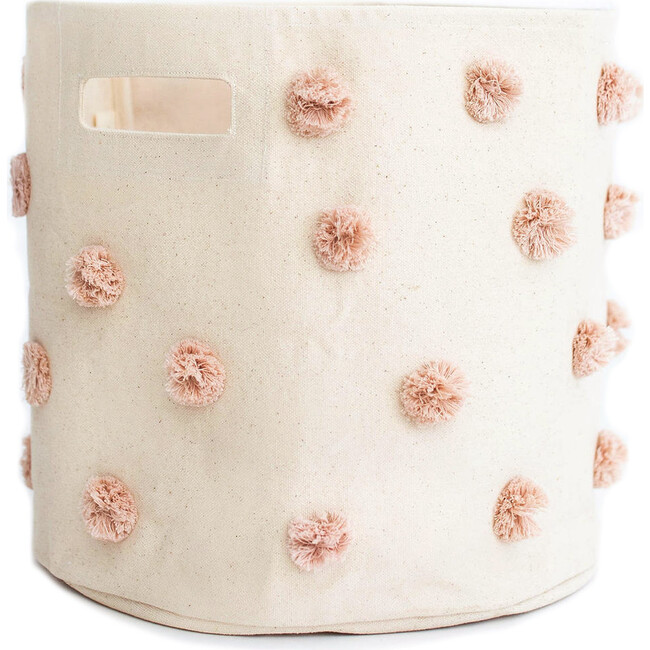 Pom Pom Bin, Peony Pink