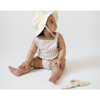 Criss-Cross Overall One-Piece, Pink - Onesies - 2
