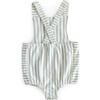 Criss-Cross Overall One-Piece, Sea - Onesies - 3