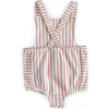 Criss-Cross Overall One-Piece, Pink - Onesies - 3