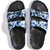 Moses Two Band Slide, Zeppelin Black - Sandals - 1 - thumbnail