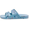 Moses Two Band Slide, Terrazzo Lagoon - Sandals - 2