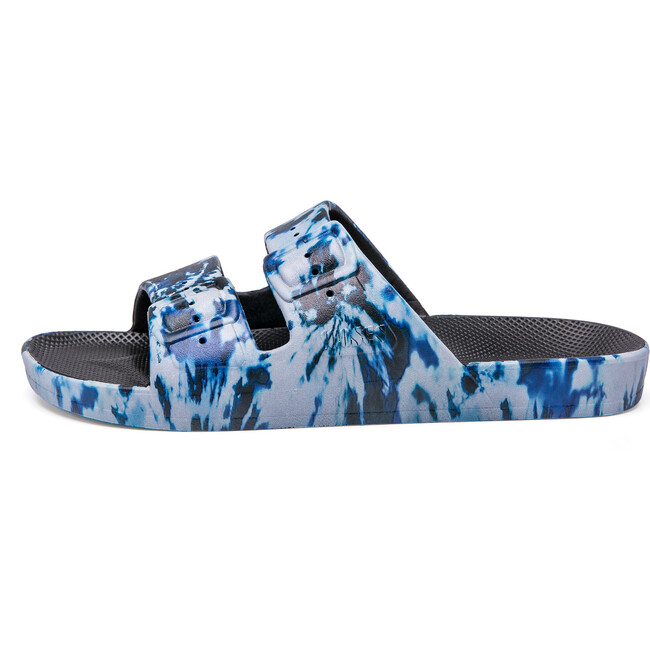 Moses Two Band Slide, Zeppelin Black - Sandals - 2