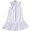 Women's Amalia Smock Dress, White - Dresses - 1 - thumbnail