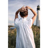 Women's Amalia Smock Dress, White - Dresses - 3