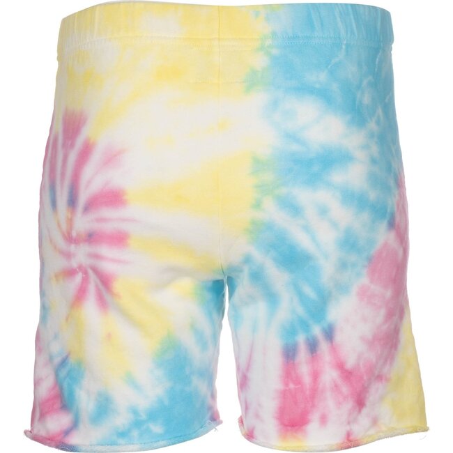 Women's Sweatshorts, Neon Tie Dye - Shorts - 2