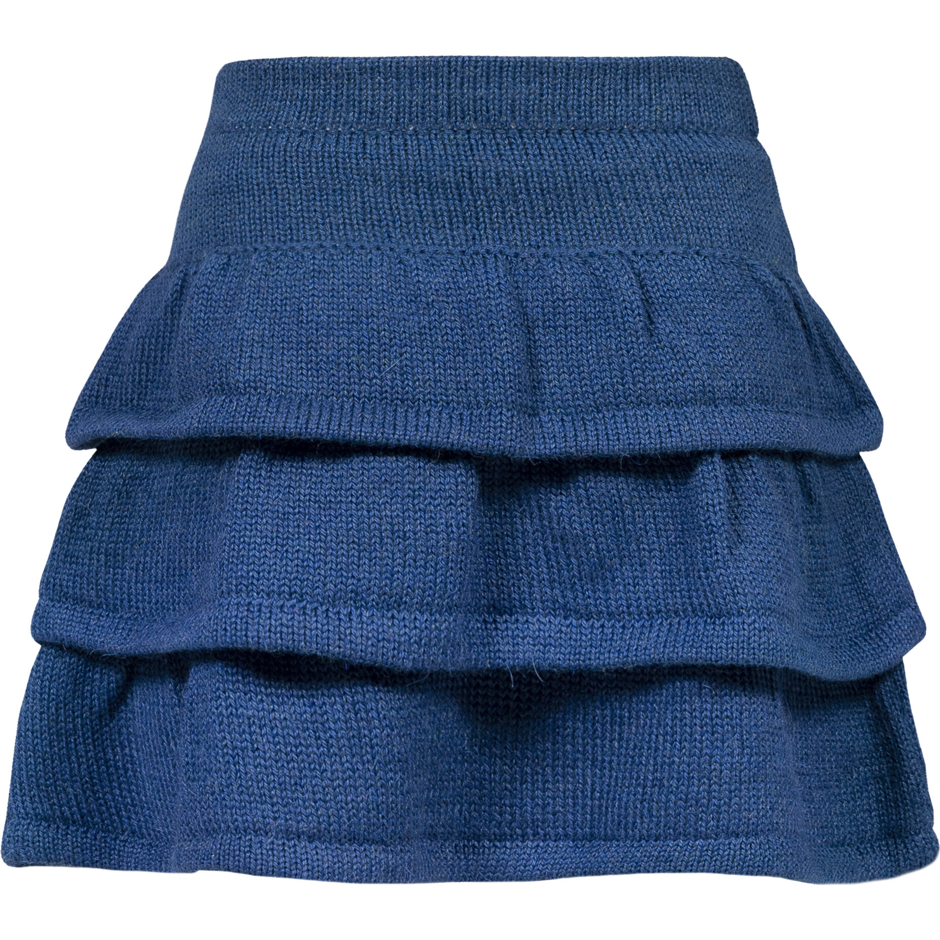 Sienna Baby Alpaca Skirt, Midnight Blue - Skirts - 1
