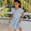 Colette Dress, Blue - Dresses - 2