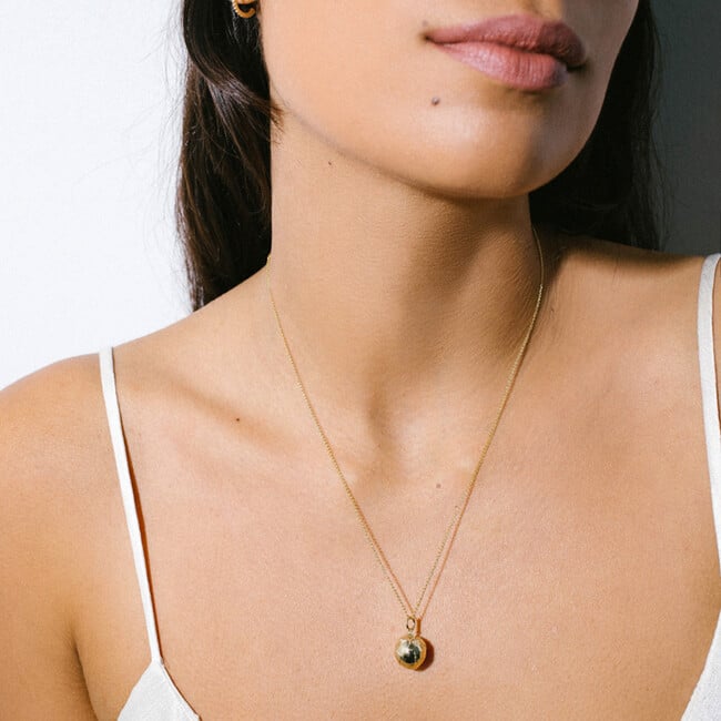 Medium Golden Atlas Necklace - Necklaces - 4