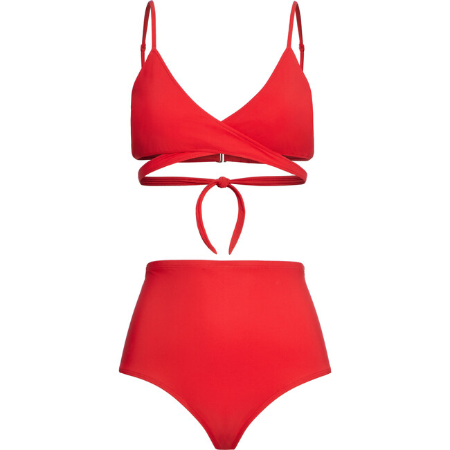 Women's Jojo Breastfeeding Bikini Top, Red