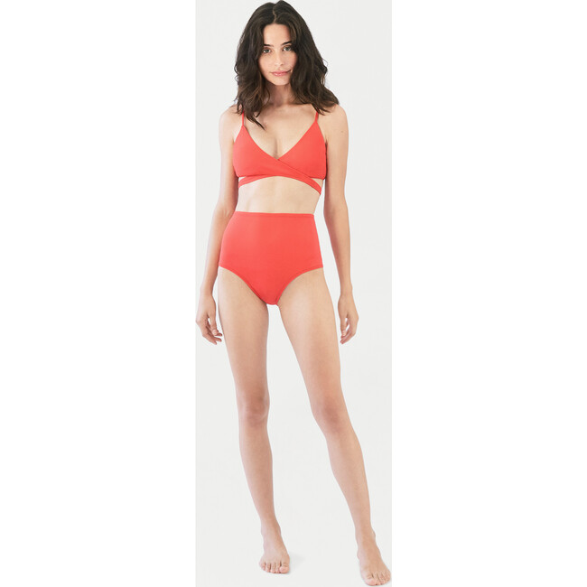 Women's Nina Bikini Bottom, Red - Two Pieces - 2