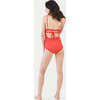 Women's Nora Breastfeeding One Piece, Red - One Pieces - 3 - thumbnail