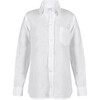 Daddy & Me Boy Shirt, White - Shirts - 1 - thumbnail