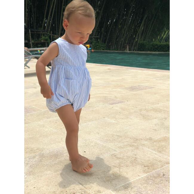 Babby Bubble, Baby Blue - Rompers - 4