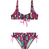 Zoe Two Piece, Purple/Green - Two Pieces - 1 - thumbnail