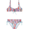 Zoe Two Piece, Aqua/Rose - Two Pieces - 1 - thumbnail