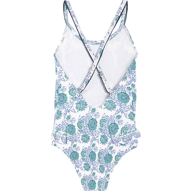 Jaipur One Piece Swimsuit, Green