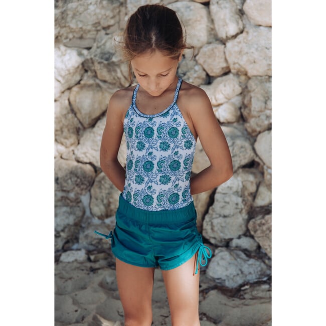 Jaipur One Piece Swimsuit, Green