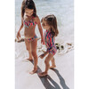 Zoe Two Piece, Aqua/Rose - Two Pieces - 3